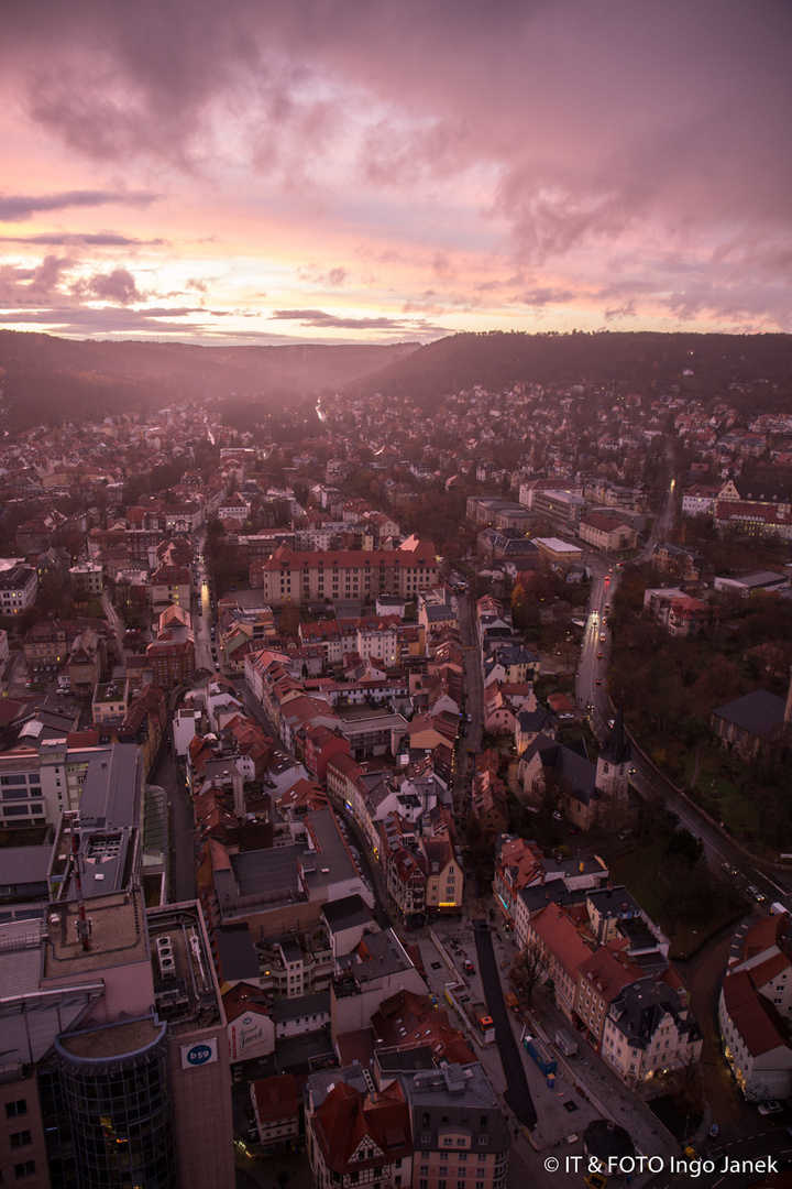 Jena vom Jentower aus