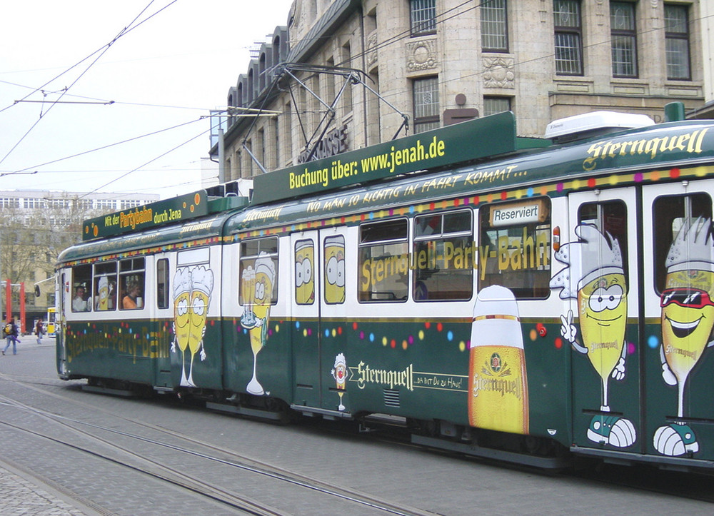 Jenaer Party-Straßenbahn