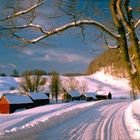 Jenne Farm In The Winter, Reading, Vermont