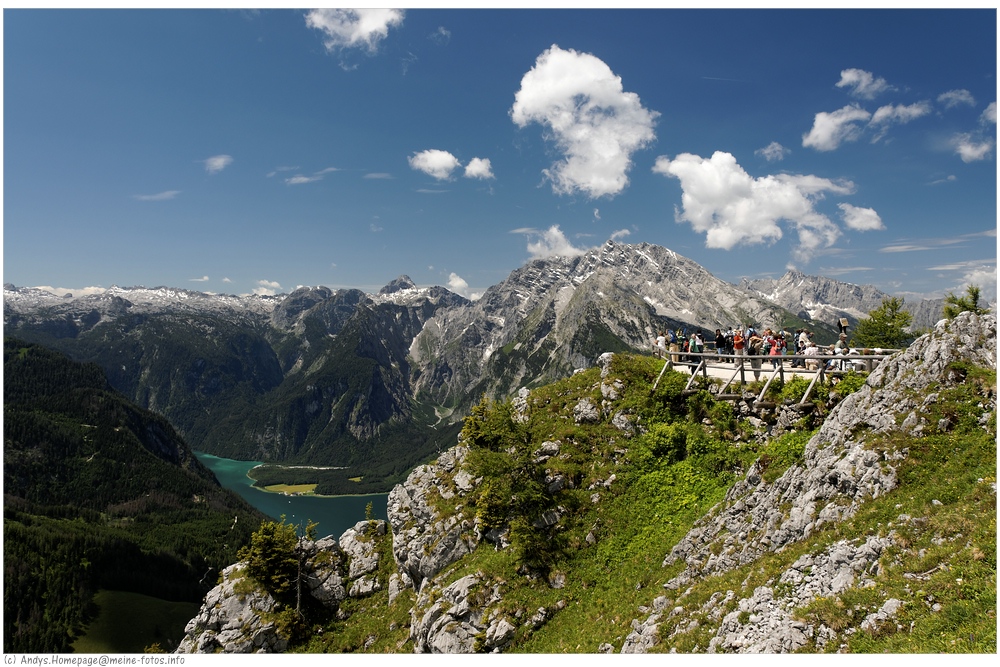 Jenner, was für ein Ausblick