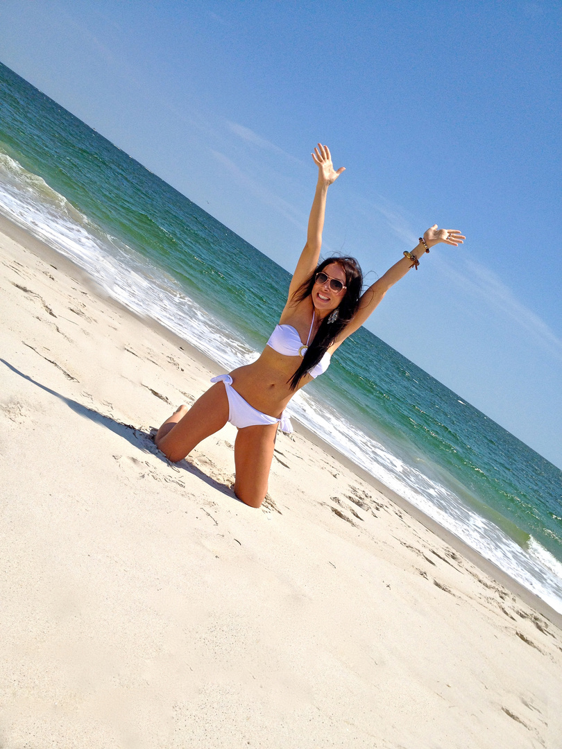 Jenny at Jones Beach New York I