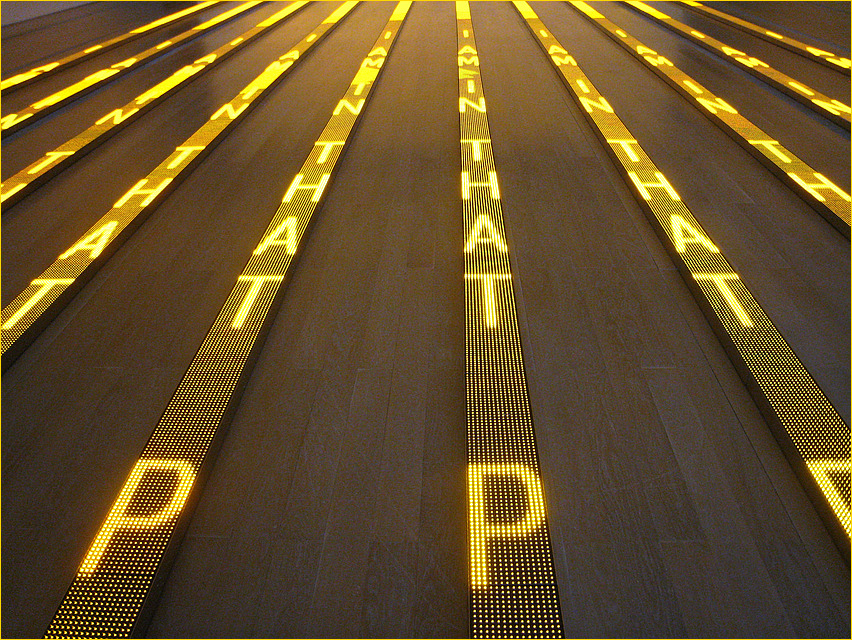 Jenny Holzer / LED-Installation