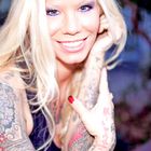 Jenny Lee Tattooist and Model Miami Beach smile