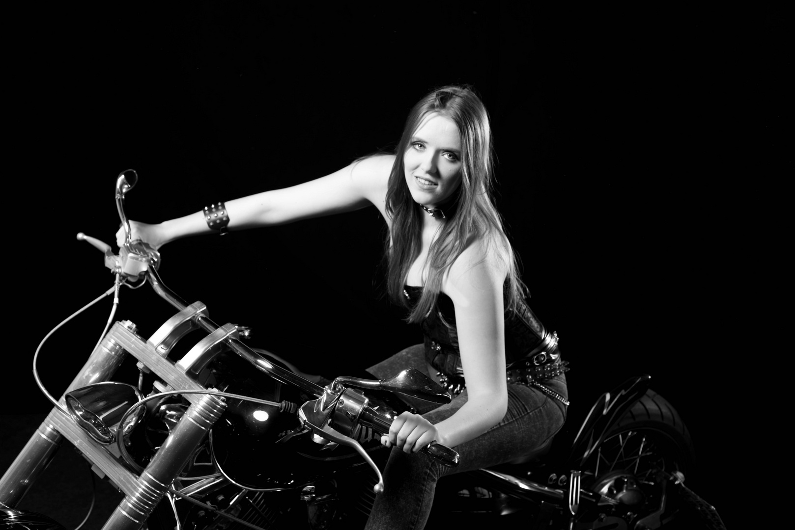 Jenny - motocycling