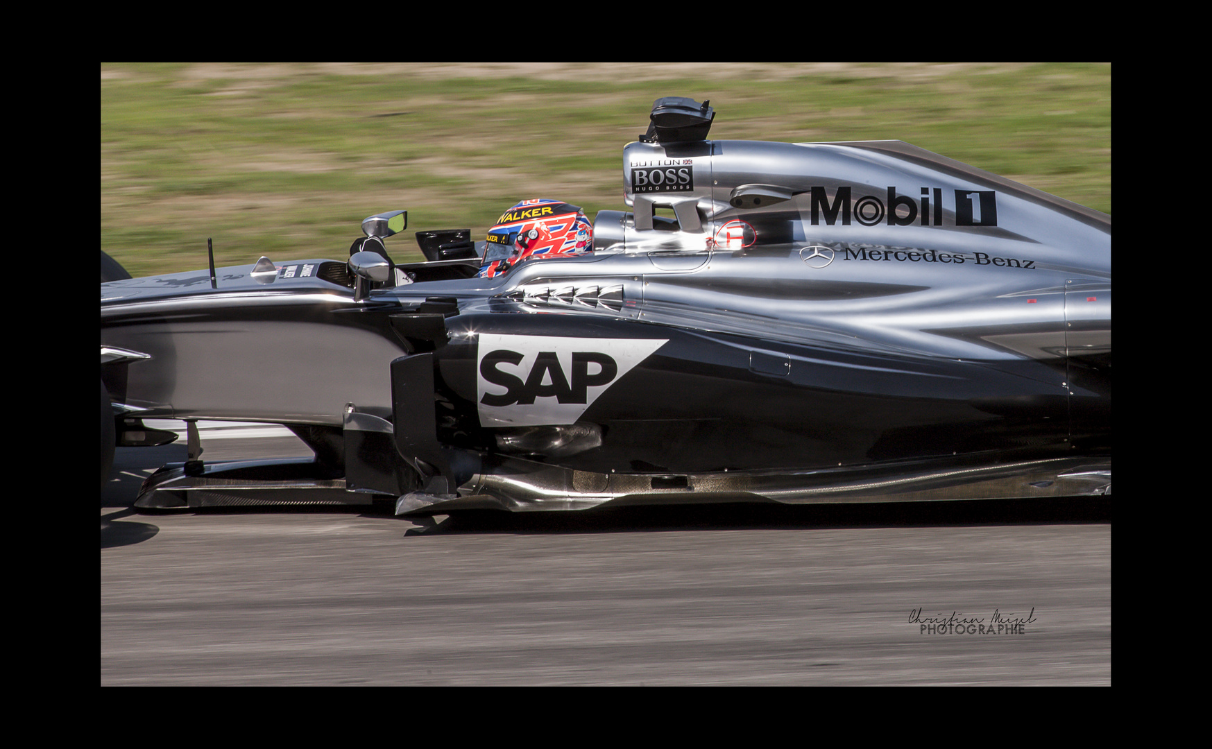 Jenson Button zur Formel 1 in Hockenheim / BW
