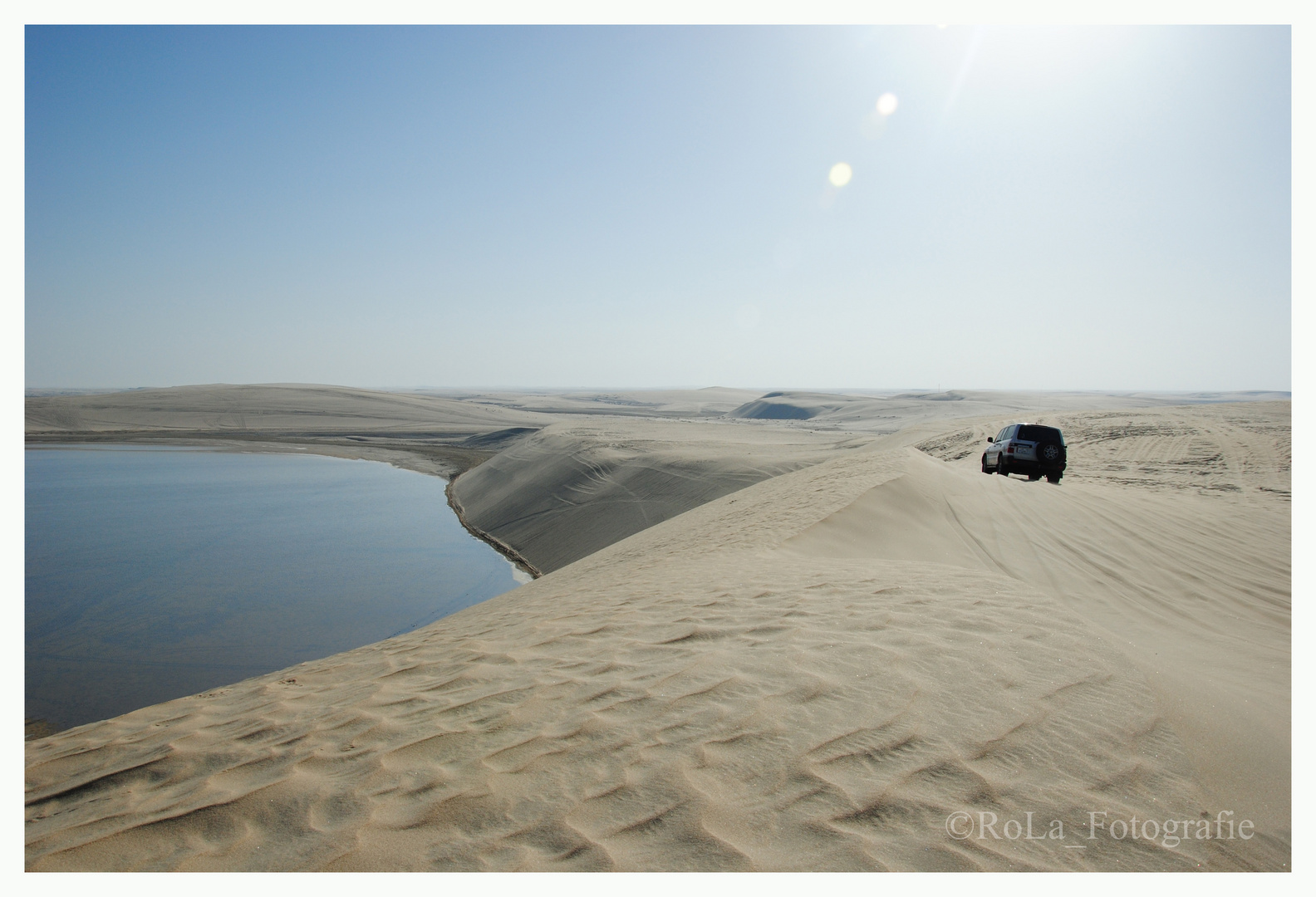 Jepptour durch die Wüste in Doha