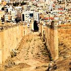 Jerash mit Säulen