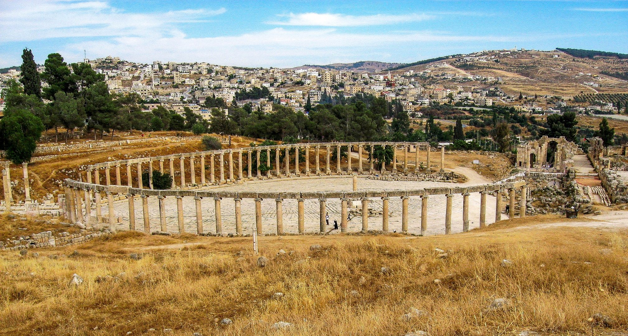 Jerash, Ovales Forum (2)