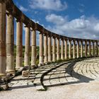 Jerash, Ovales Forum, Jordanien