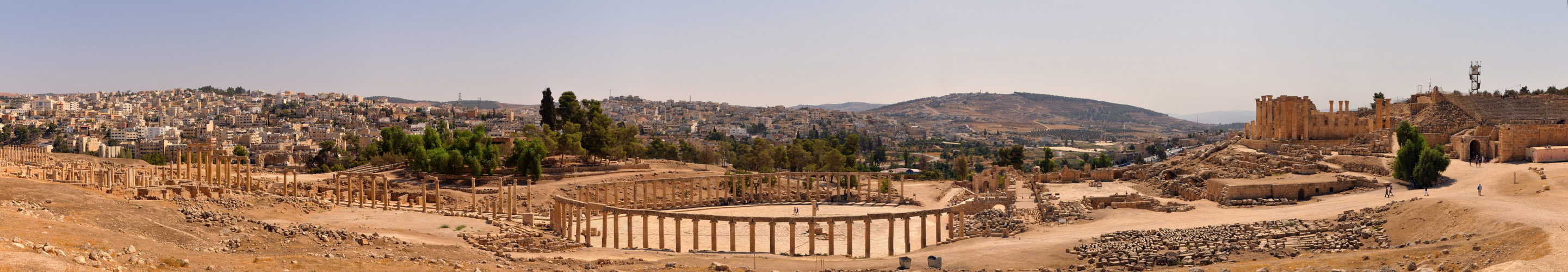 Jerash Panorama Ovales Forum