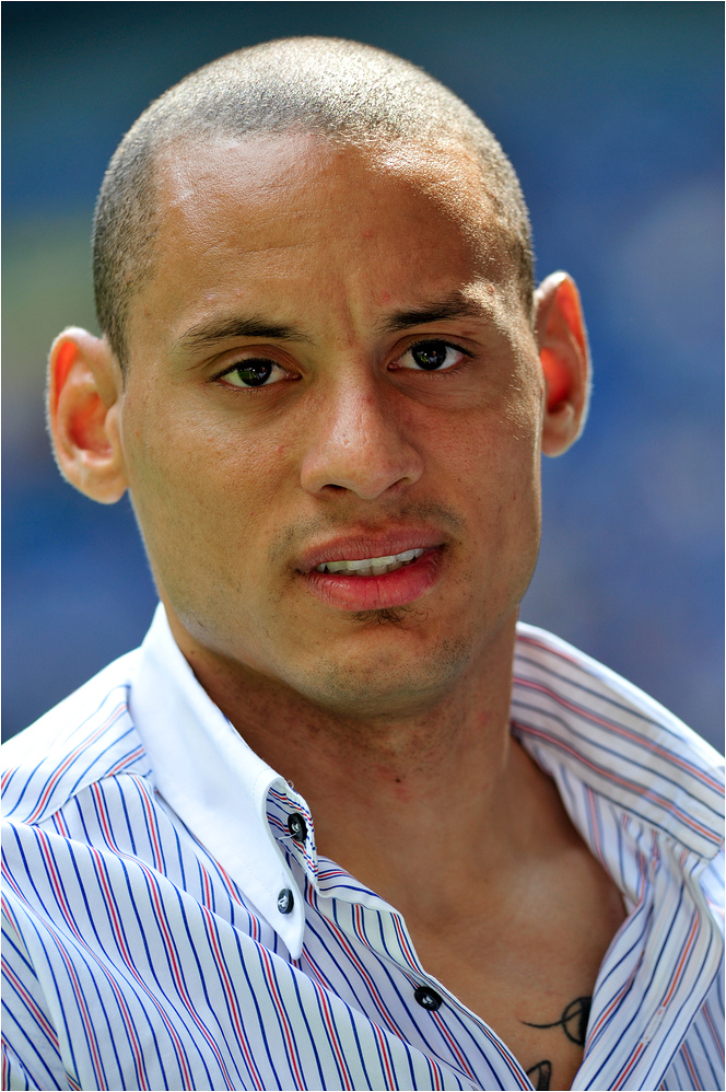 Jermaine Jones, gestern nur Zuschauer...... Foto & Bild sport