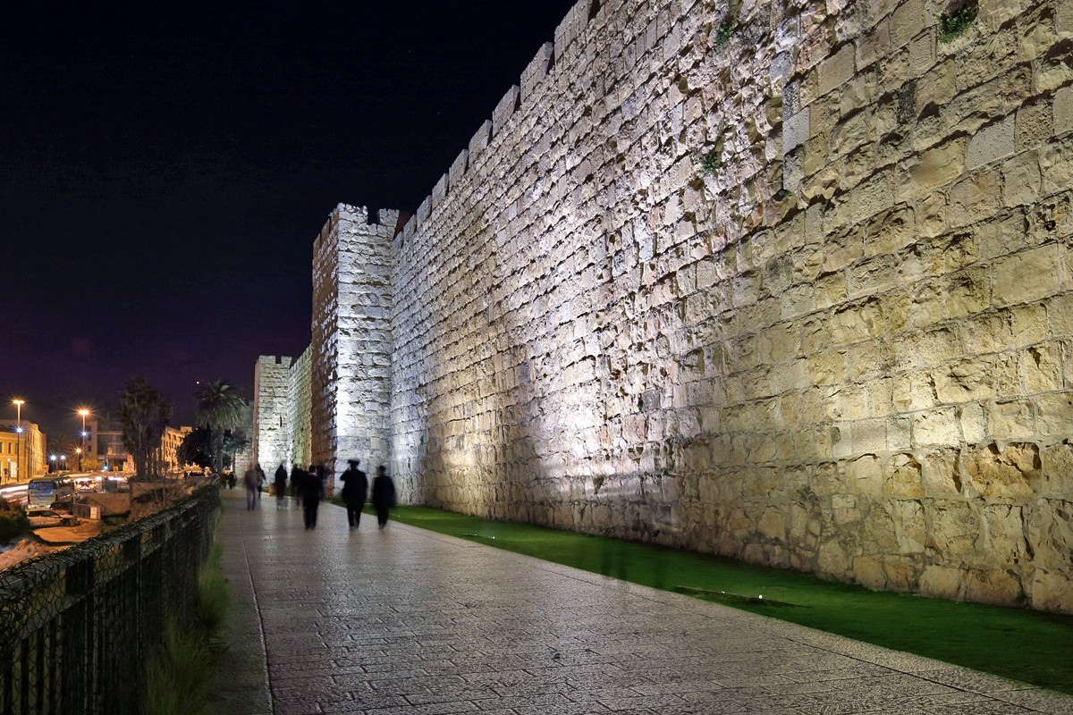 Jerusalem 2013 by night