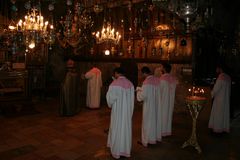 Jerusalem: armenischer Gottesdienst