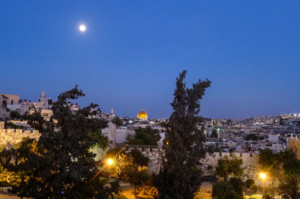 Jerusalem bei Nacht