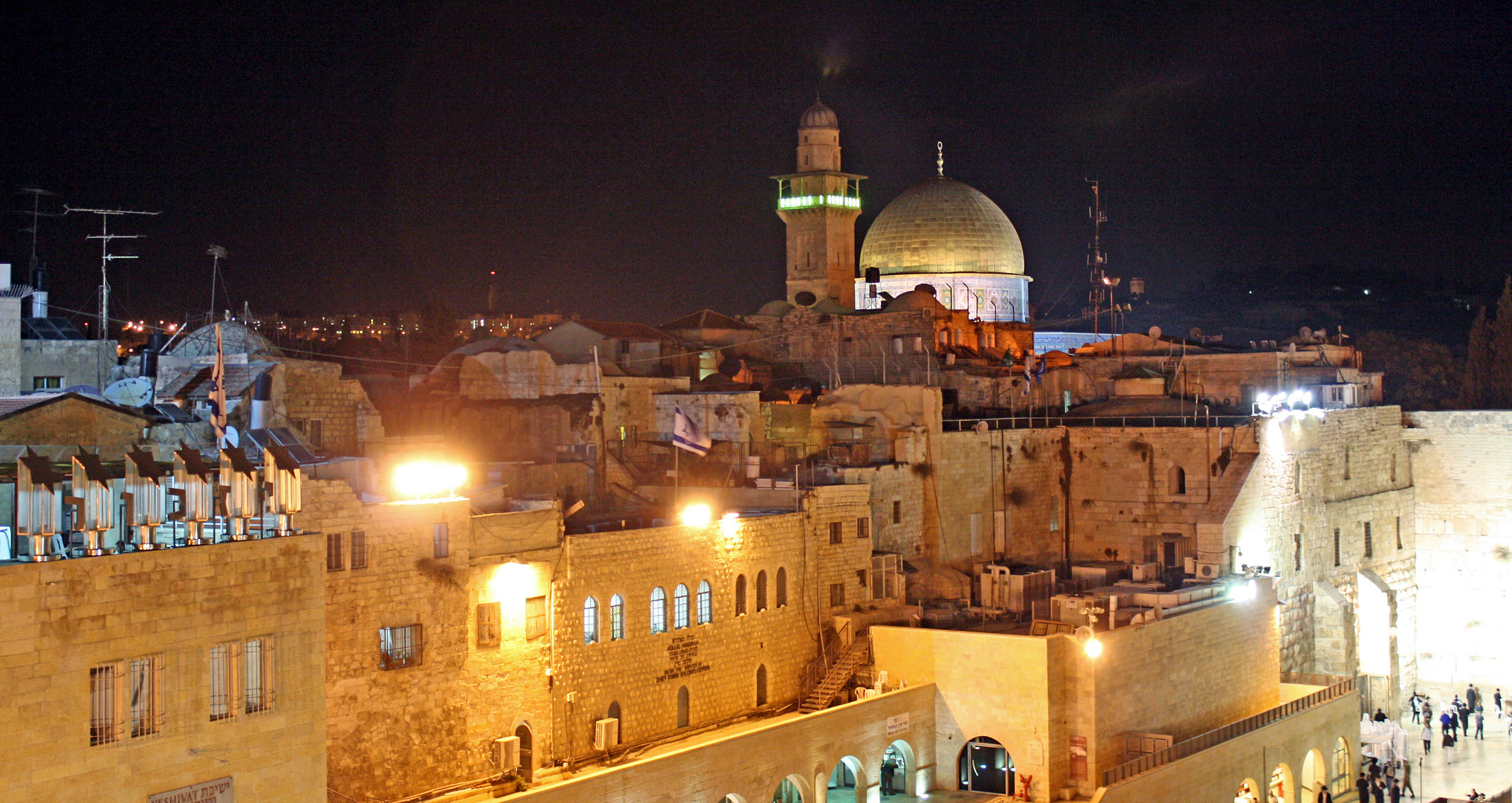 Jerusalem bei Nacht