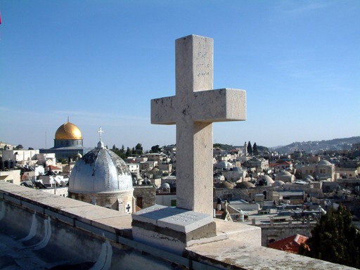 Jerusalem Blick zum Felsendom