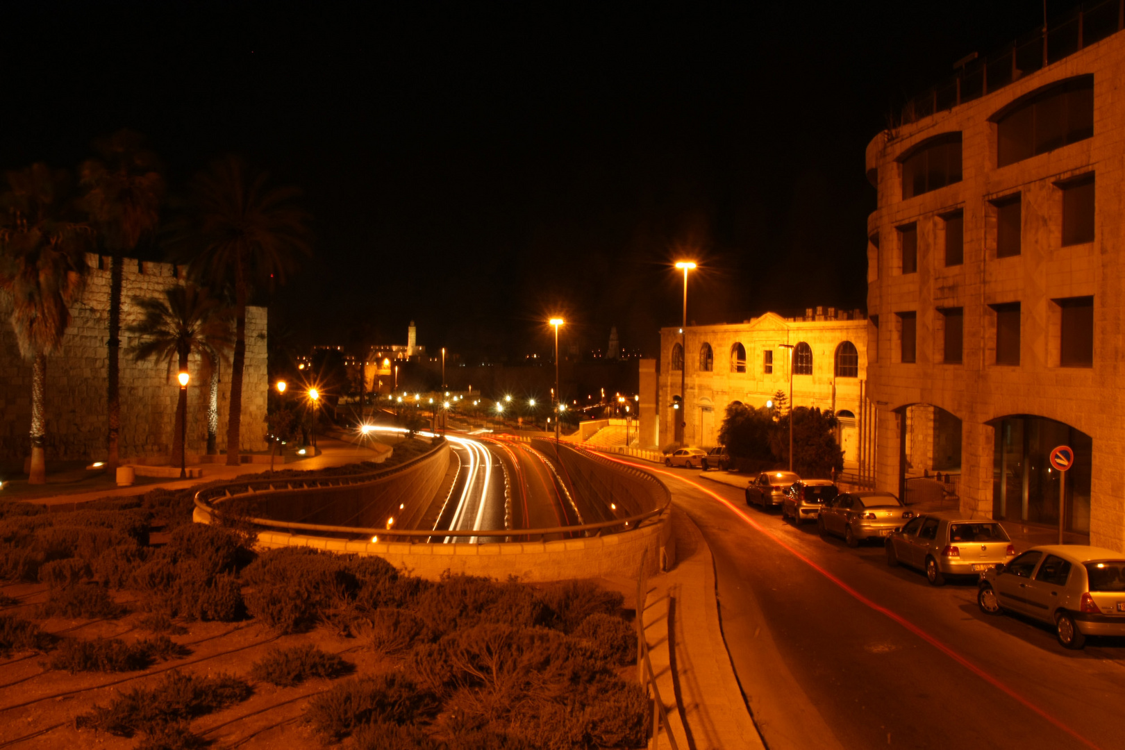 Jerusalem by night