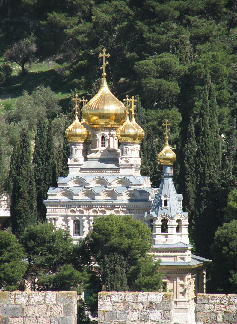 Jérusalem. L'église russe