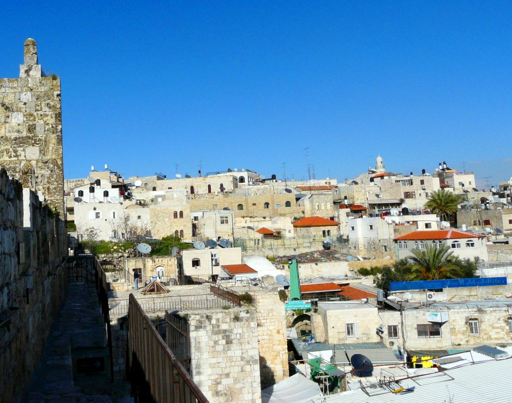 Jerusalem on the wall