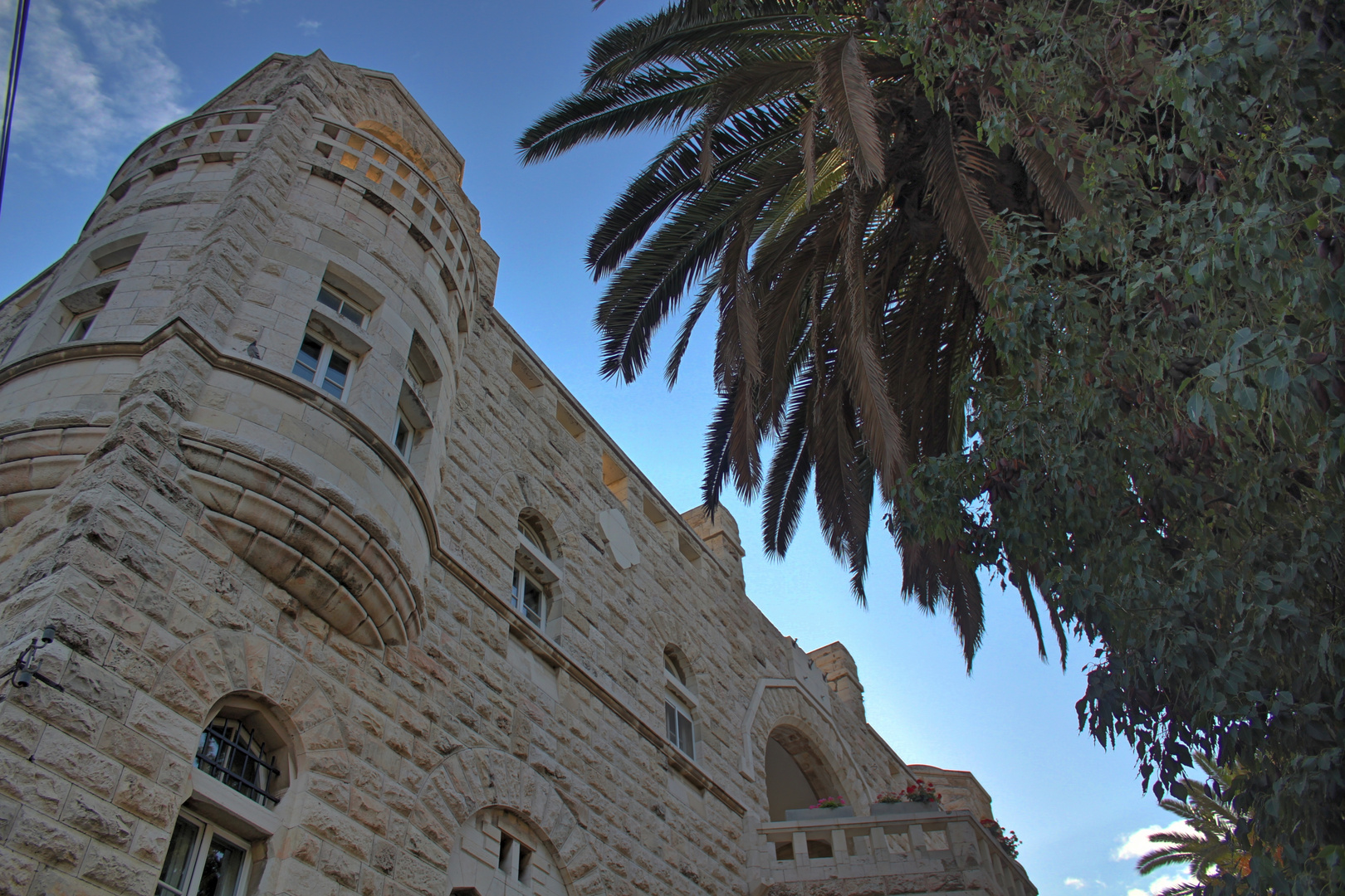 Jerusalem, Paulushaus am Vormittag