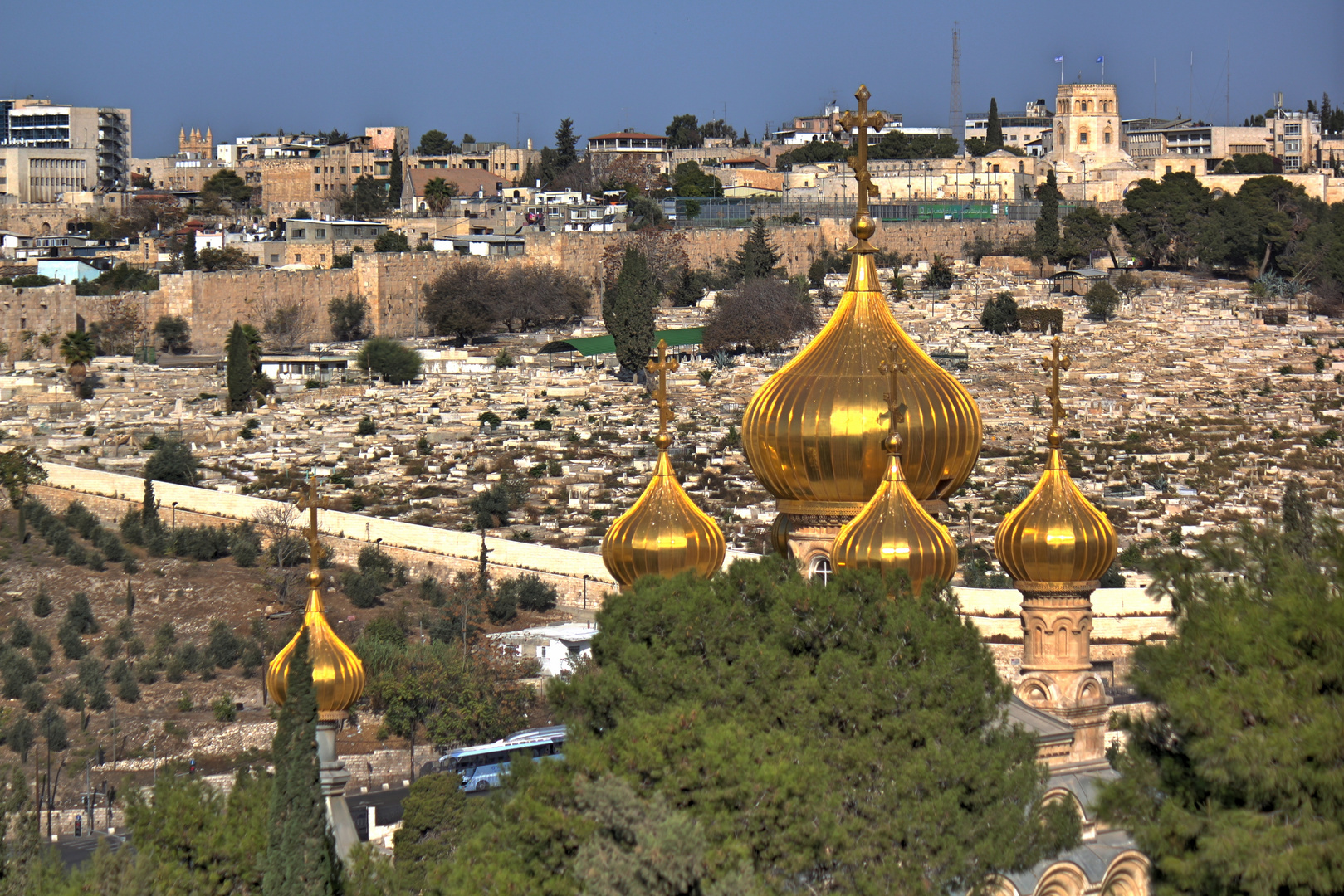 Jerusalem, russisch orthodoxes Konvent Maria Magdalena