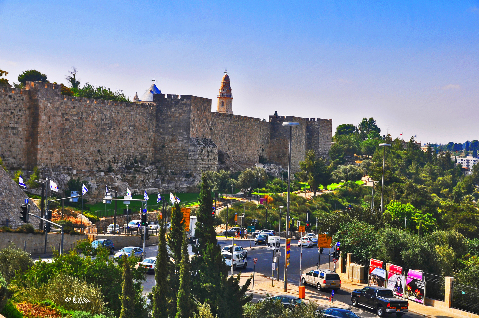 Jerusalem Teil Christliche und Jüdische heilige Stätten