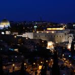 Jerusalem zur blauen Stunde