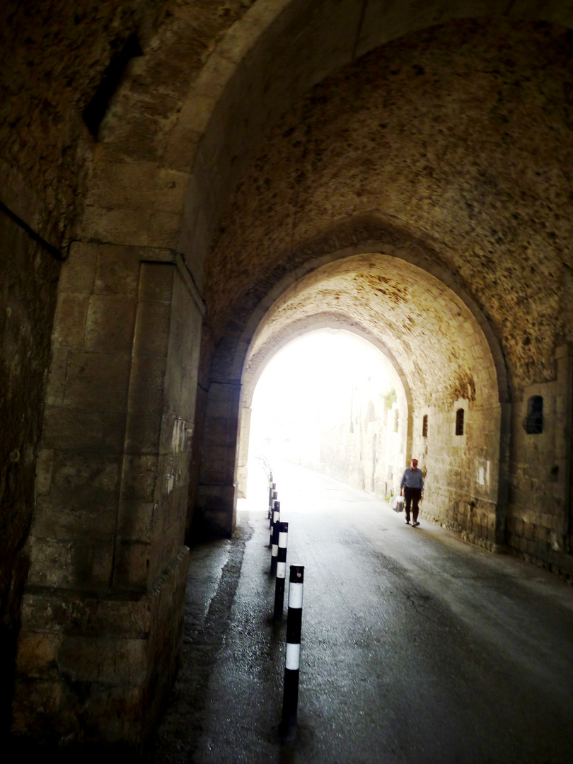 Jerusalemer Altstadt-Mittagshitze