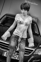 jessi beim Carwash-shooting 2