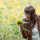 Jessica und die Sonnenblume