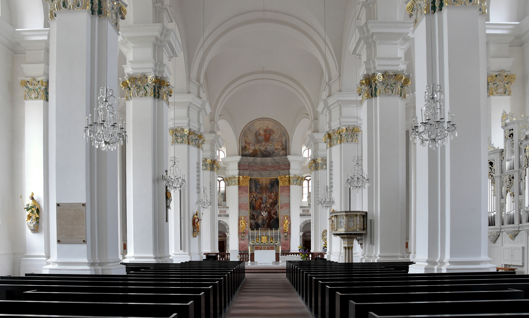 Jesuitenkirche (Heidelberg) Innenansicht