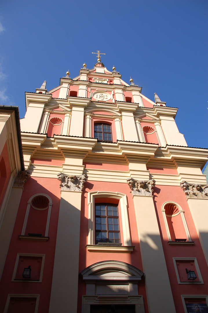 Jesuitenkirche in der Alsttadt von Warschau