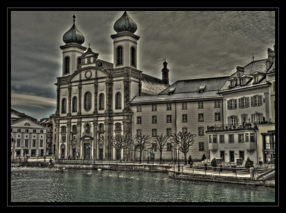 Jesuitenkirche Luzern Foto & Bild bearbeitungs techniken, hdri & tm