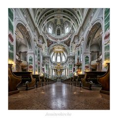 Jesuitenkirche St. Ignatius und Franz Xaver  " Gott zu Gefallen..."