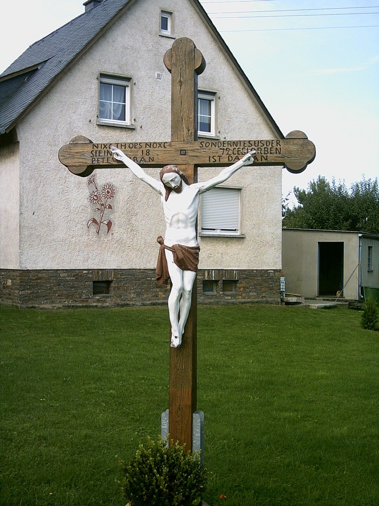 Jesus am Kreuz