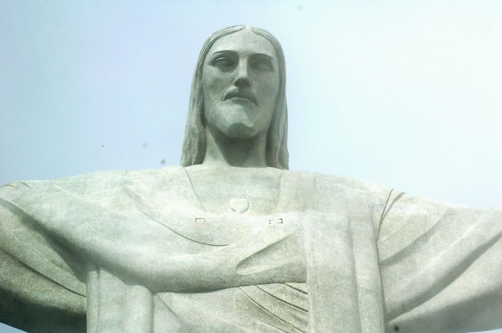 Jesus an der Copacabana Brasilien