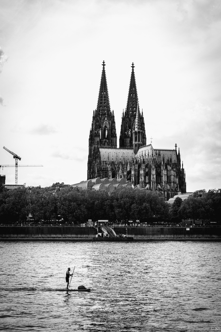 Jesus auf dem Rhein mit neuen Nachrichten? 