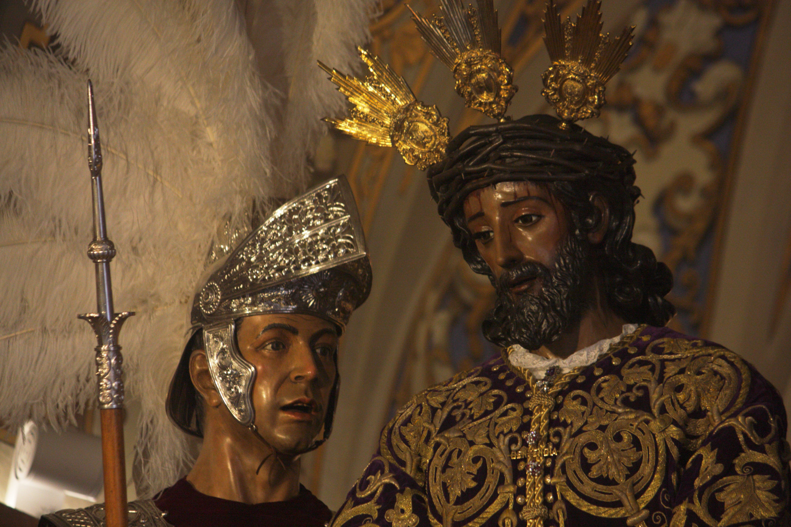 Jesus de la Sentencia y centurión