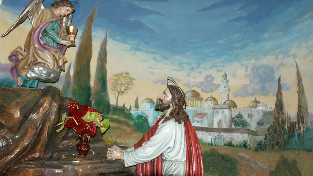 Jesus im Garten Gethsemane Foto & Bild architektur, sakralbauten