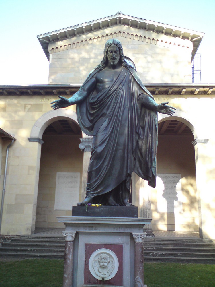 Jesus in der Friedenskirche bei Schloß Sanssousi