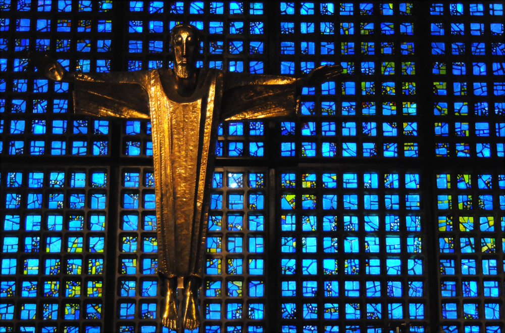 Jesus in der Kaiser Wilhelm Gedächnis Kirche