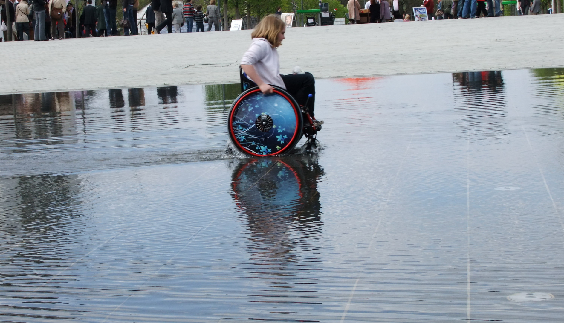 Jesus lief über das Wasser