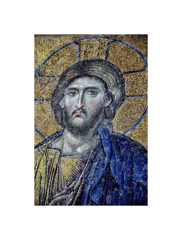 Jesus-Mosaik der Hagia Sophia