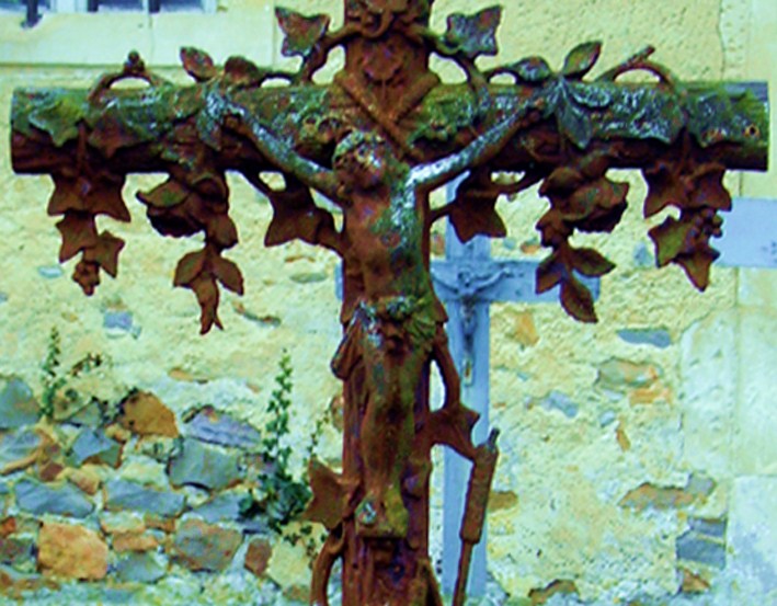 jésus sur la croix en duo
