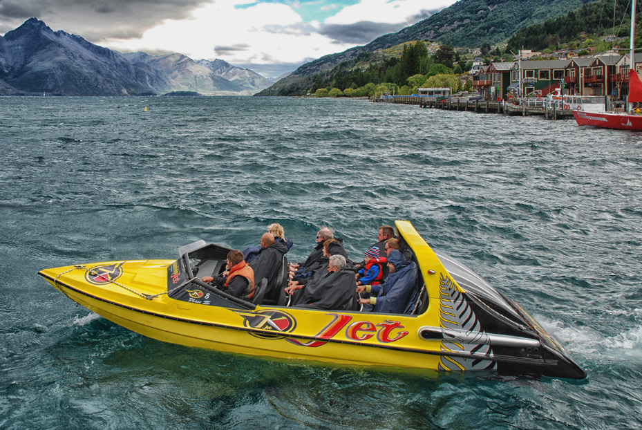 Jet Boat Fun Ride - Neuseeland