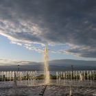 Jet d'eau du belvedère à Thonon les Bains