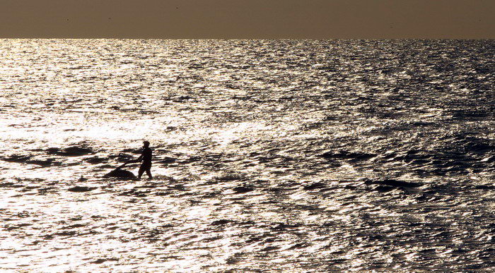 Jet Ski am Abend