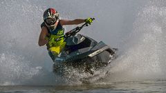 JET-SKIING auf dem Rhein