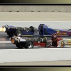 Jetcars beim Superchevy Dragrace in Joliet/Illinois