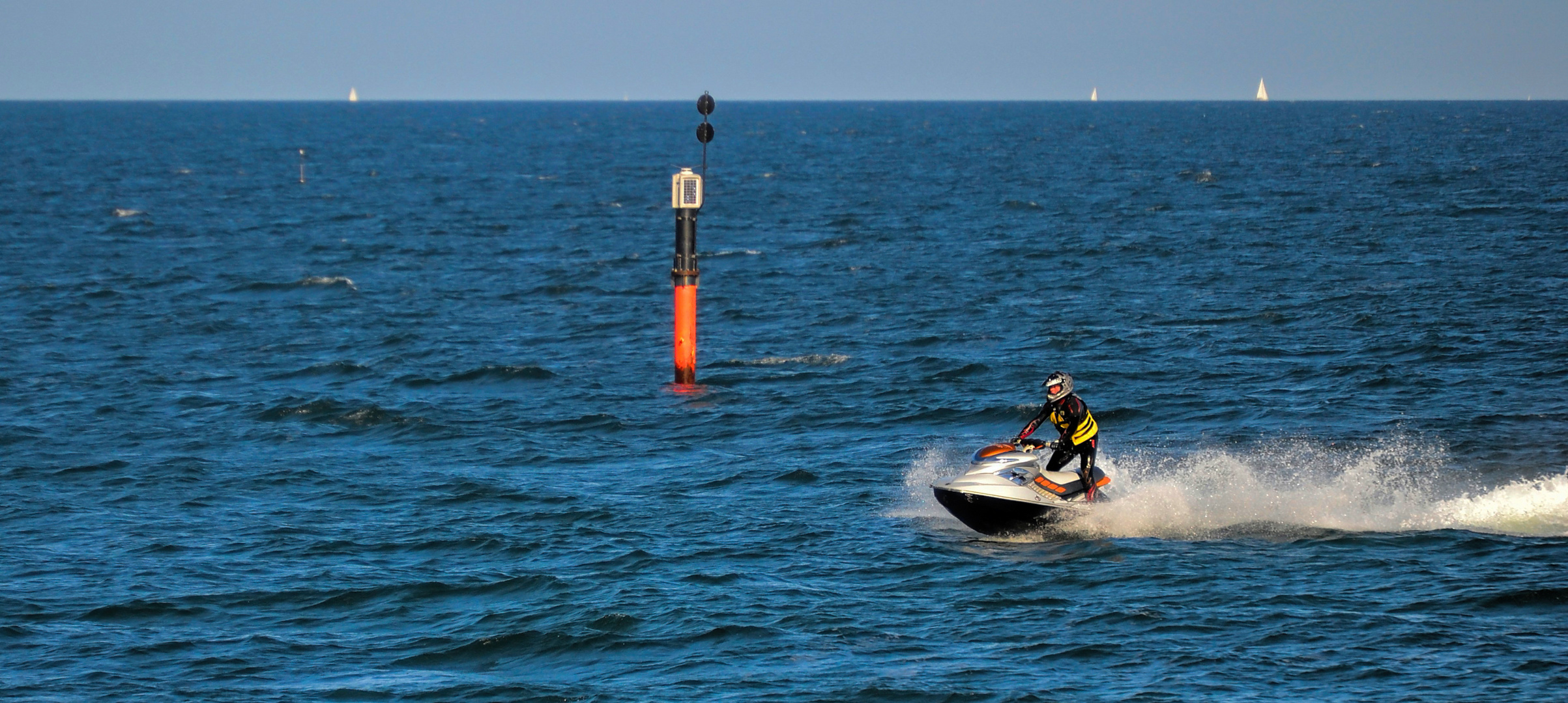 Jetski auf der Ostsee